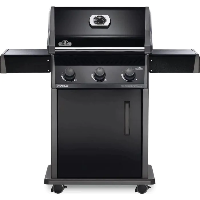Stainless Steel Grill with Side Burner