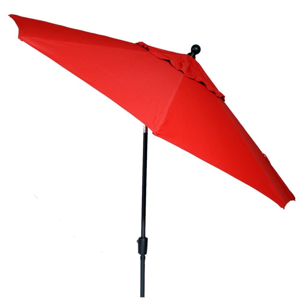 Red Patio Umbrella with Tilt option