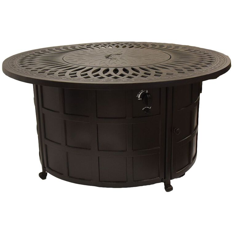 Round Metal Patio Fire Pit