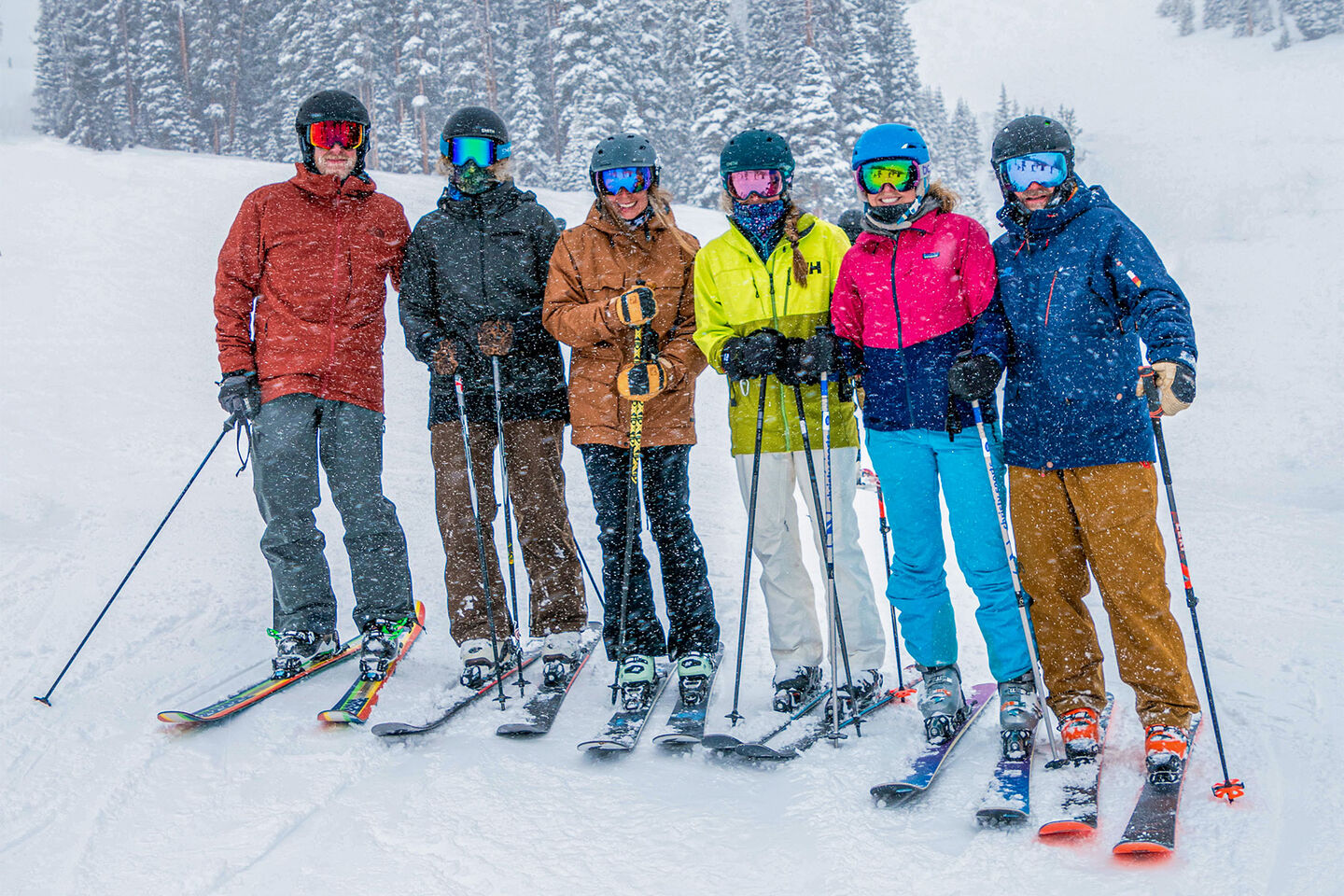 Christy Sports staff on the mountain