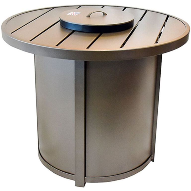 Round Patio Fire Table