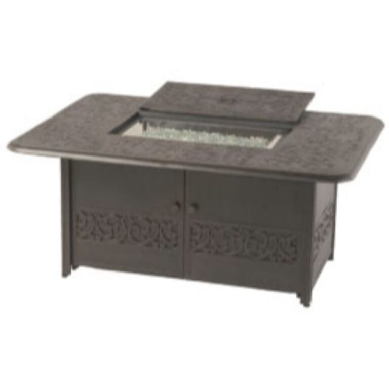 Rectangular Metal Patio Fire Pit