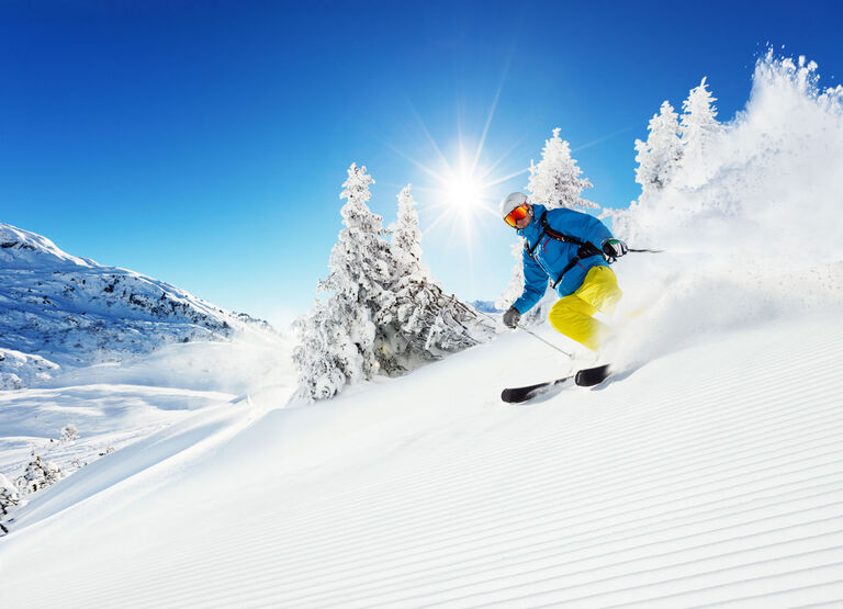 end of season ski and snowboard sale