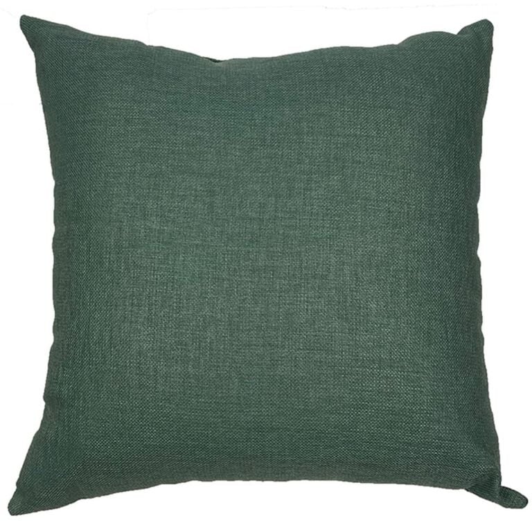 Teal Square Pillow