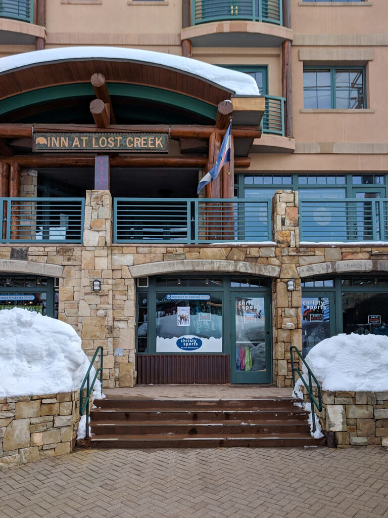 christy sports ski and snowboard rental in the telluride mountain village base area