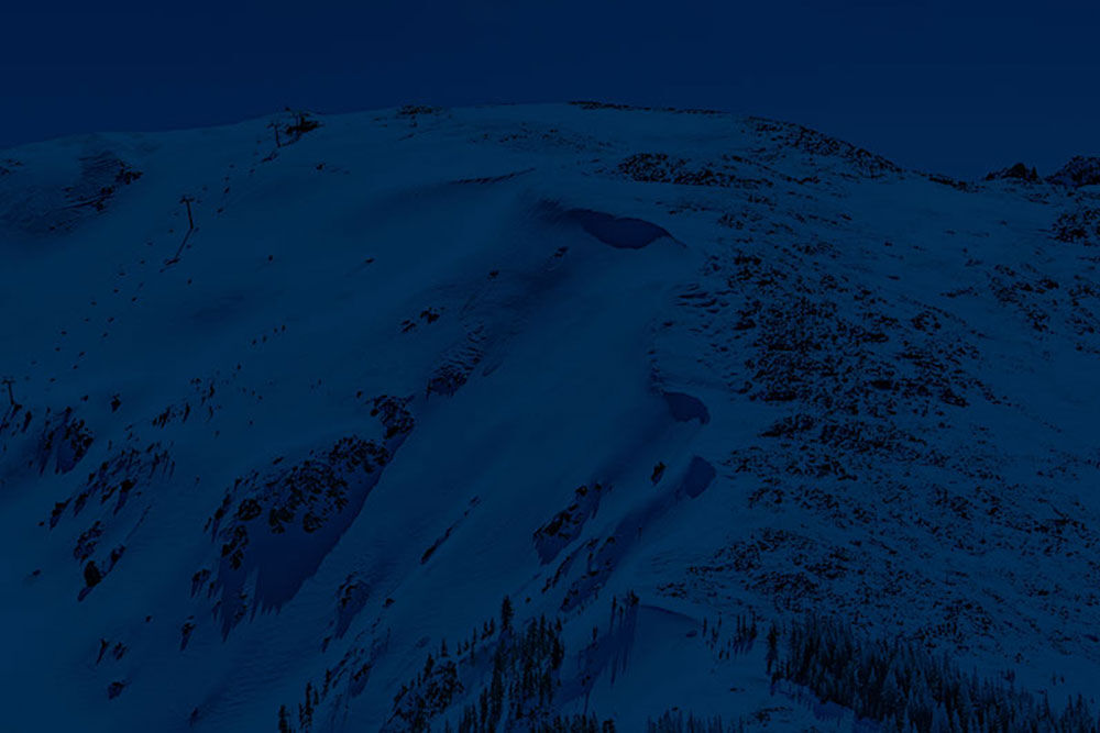 blue mountainscape background 