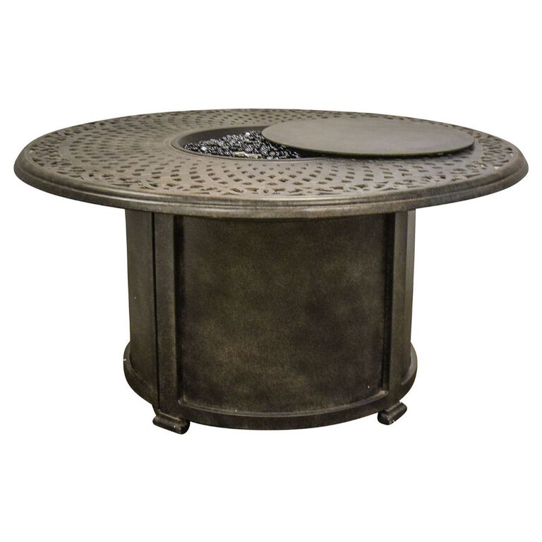 Round Metal Patio Firepit