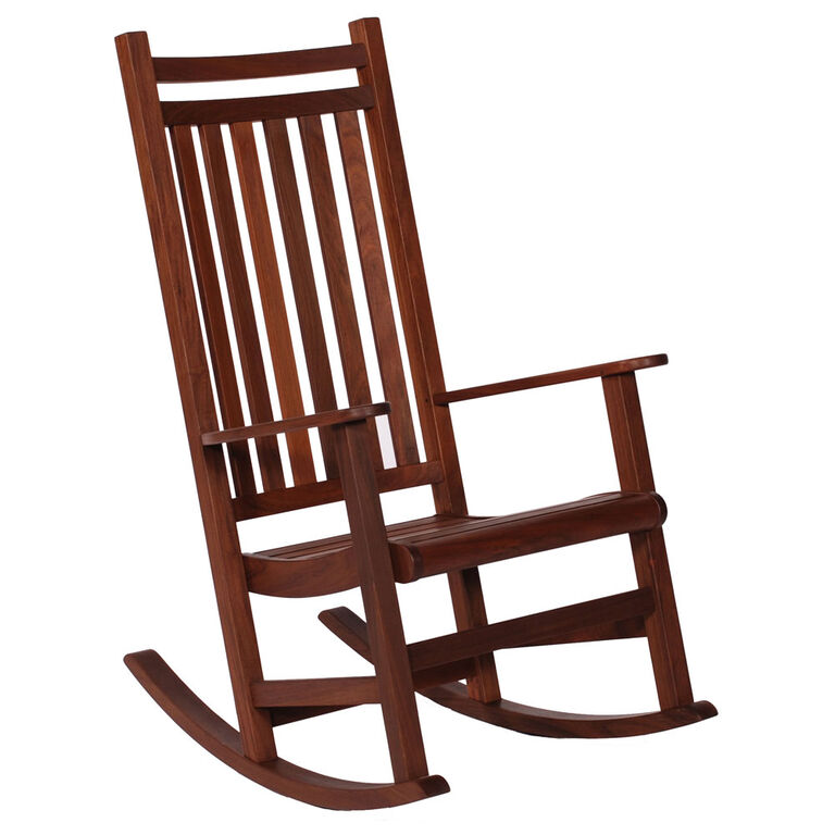 Wooden Patio Rocking Chair