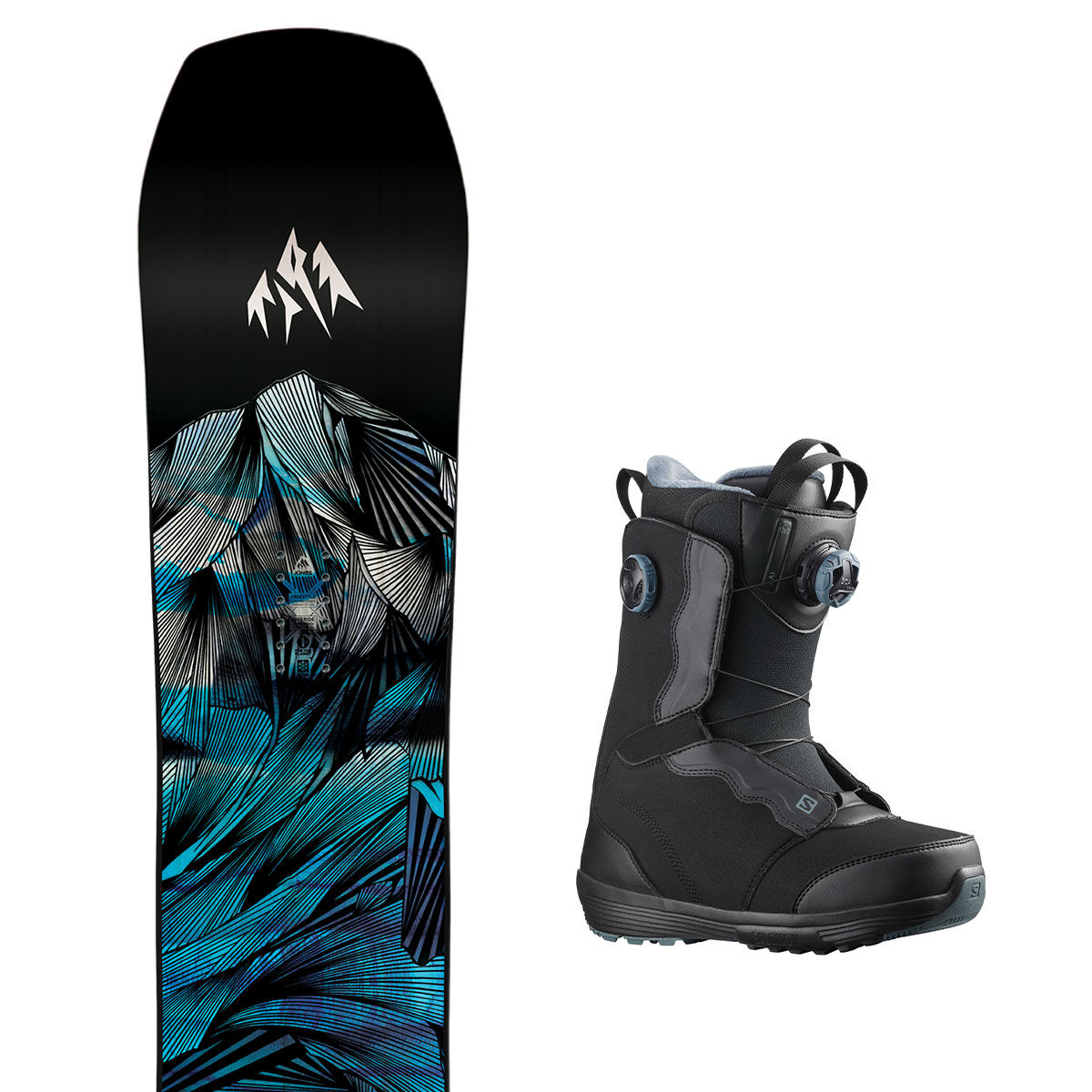 adult snowboard demo package