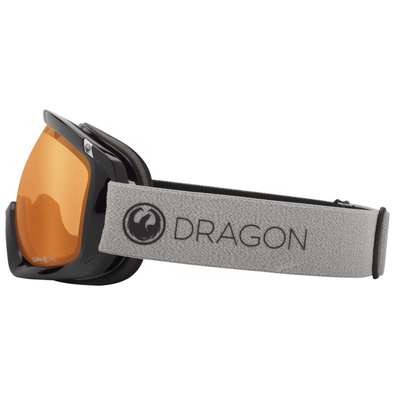 Dragon D3 OTG Goggles + Lumalens Photochromic Amber Lens image number 2