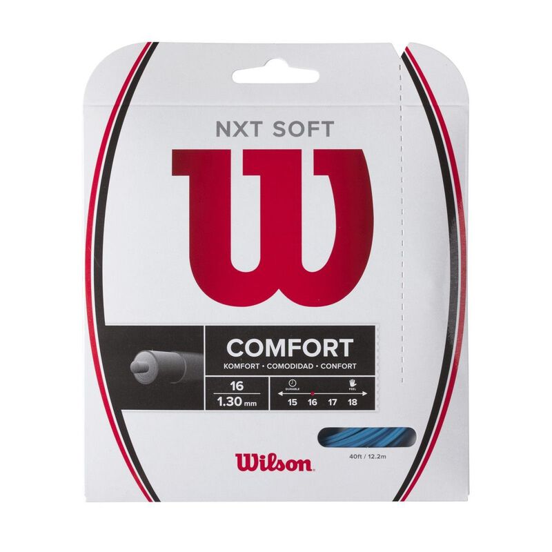 Wilson NXT Soft Tennis String Set Blue 16 gauge image number 0