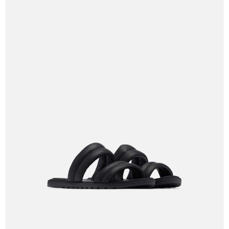 Sorel Ella II Puff Slide Sandals Womens image number 0