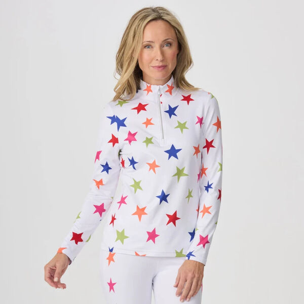 Krimson Klover All Over Stars Top Womens