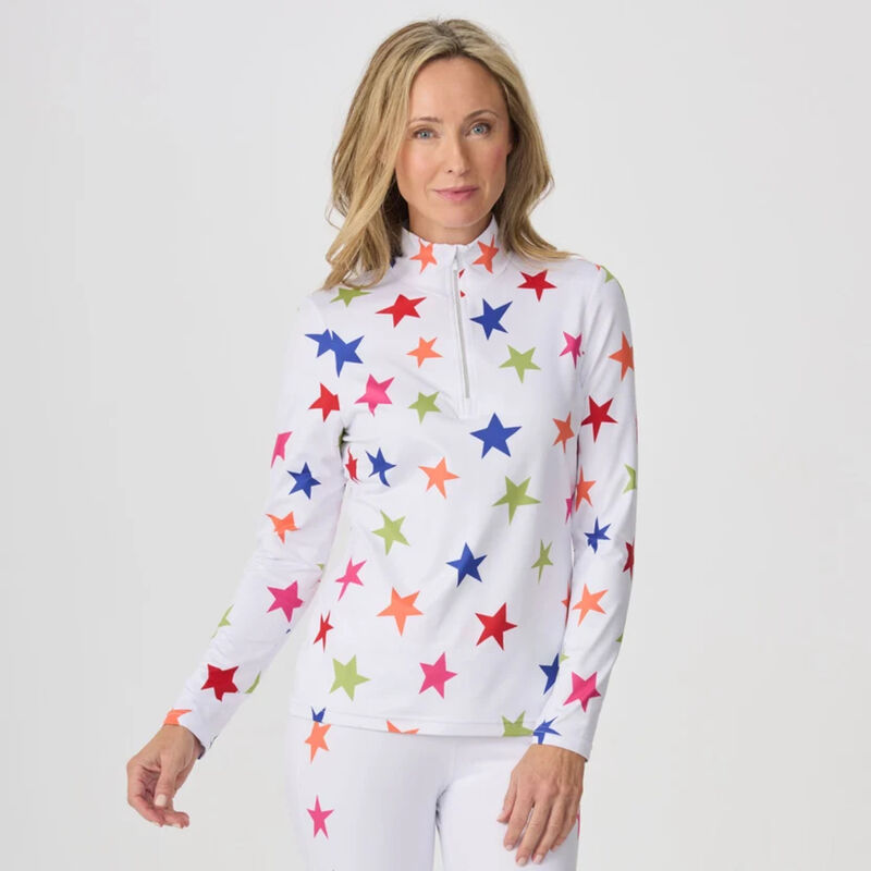 Krimson Klover All Over Stars Top Womens image number 0