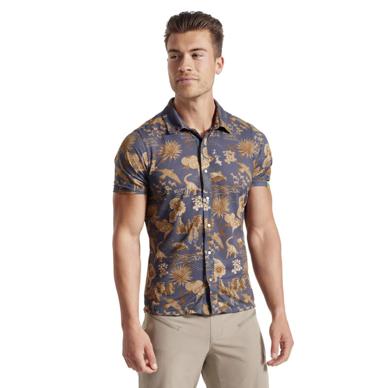 Pearl Izumi Canyon Tech Snap Short Sleeve Mens image number 2