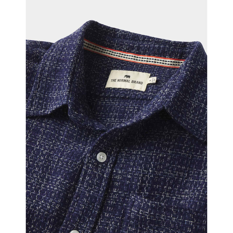 The Normal Brand Freshwater Short-Sleeve Button Up Mens image number 3