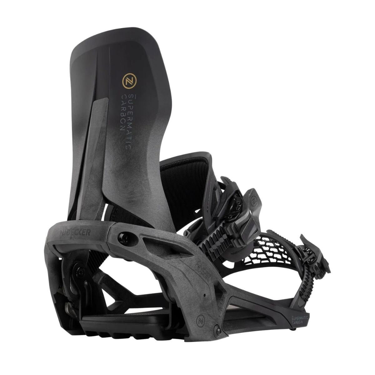 Nidecker Carbon Supermatic Snowboard Bindings Mens | Christy Sports