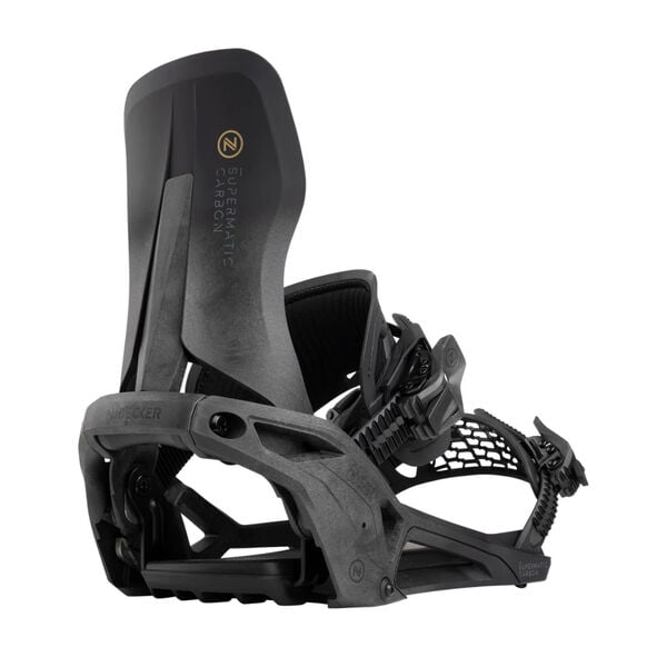 Nidecker Carbon Supermatic Snowboard Bindings Mens