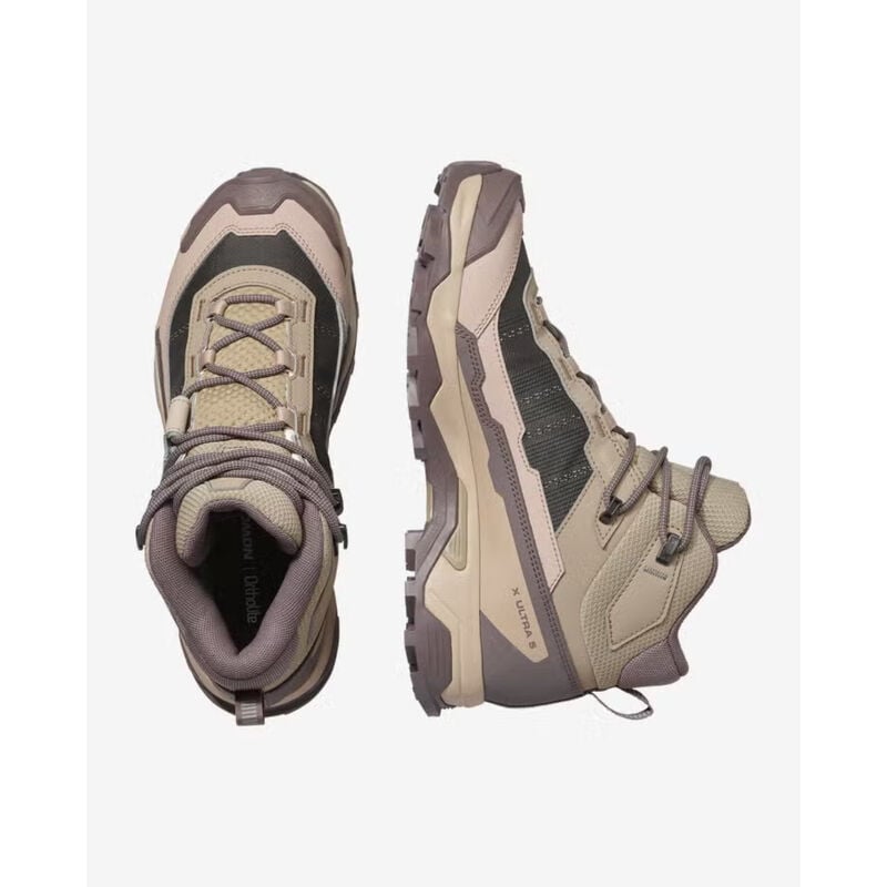 Salomon X Ultra 5 Mid Gore-Tex Hiking Shoes Womens image number 1