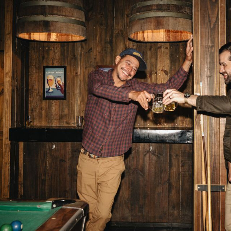Howler Brothers La Grange Lightweight Flannel Mens image number 6