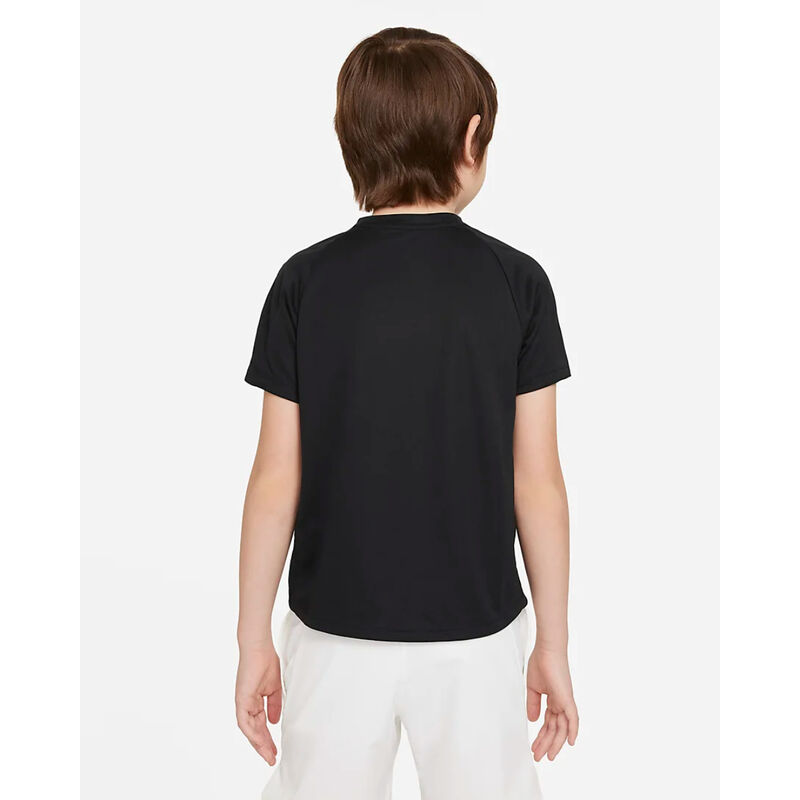 Nike Court Dri-Fit Victory Short Sleeve Tennis Top Boys image number 1