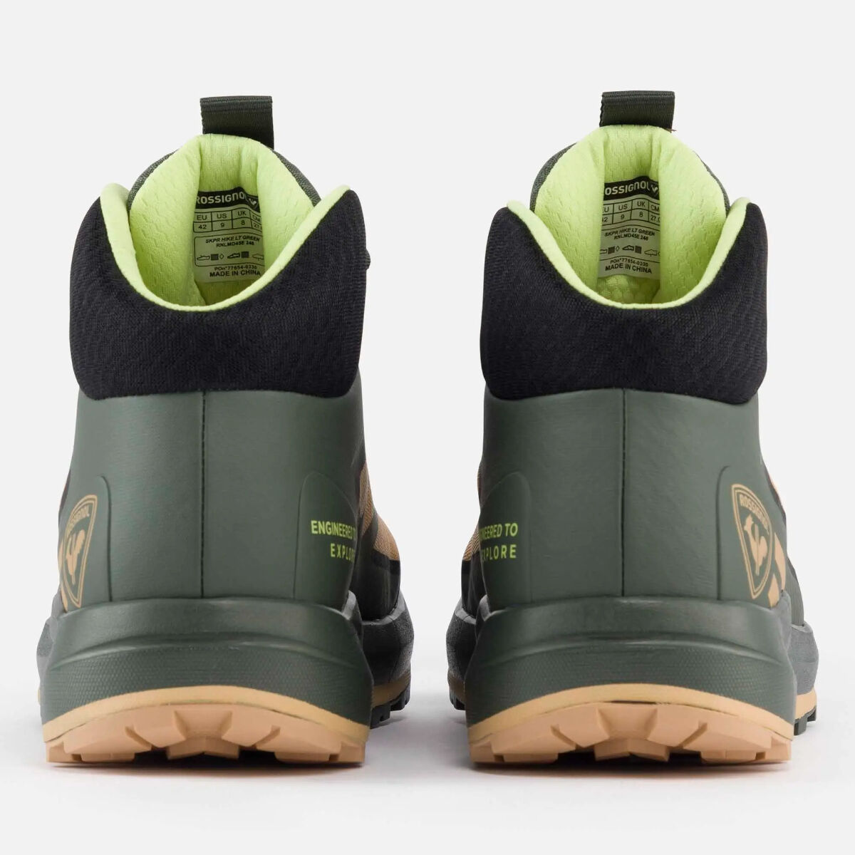Rossignol Green Lightweight Hiking Shoes Mens | Christy Sports