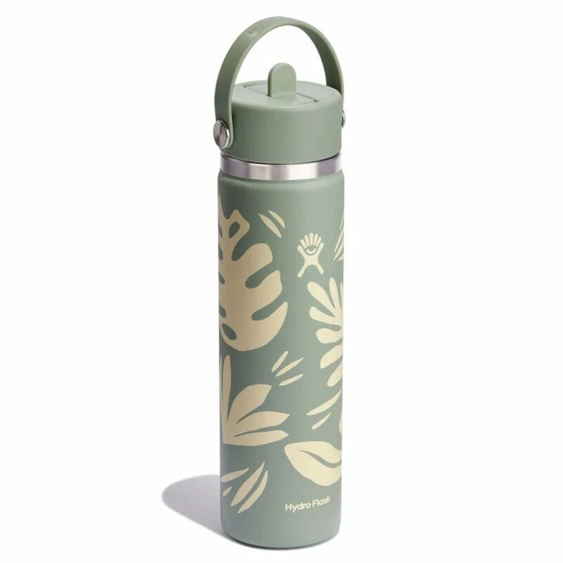 Hydro Flask 24oz Wide Mouth Water Bottle w/ Straw Cap image number 1