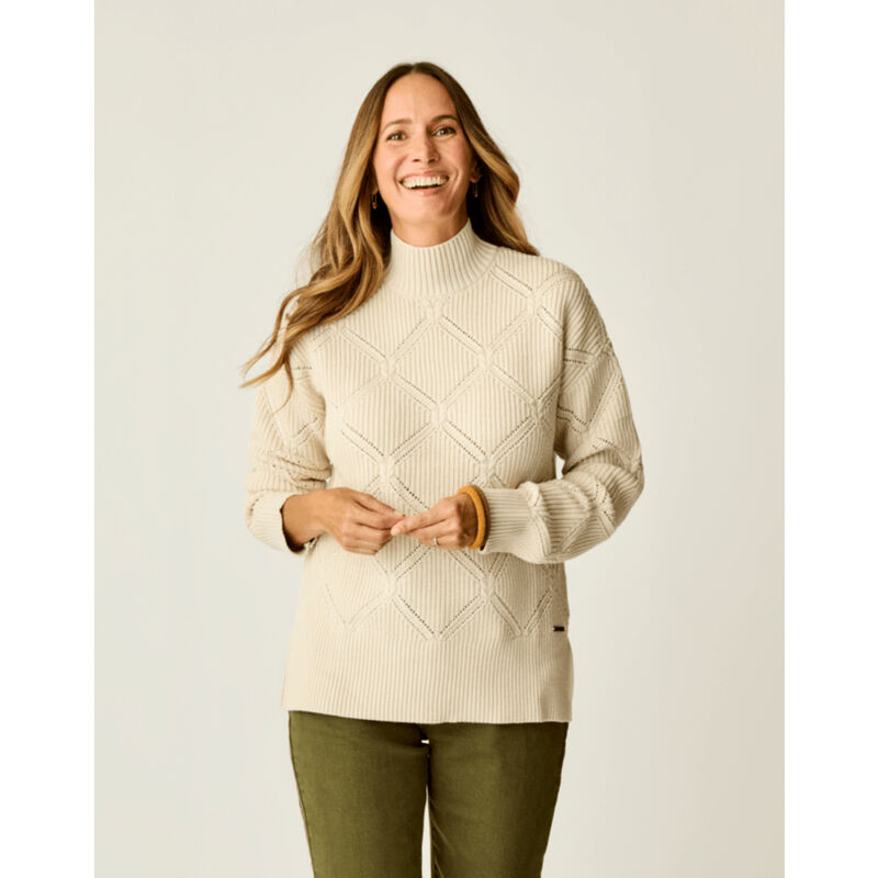 Carve Designs Woodward Allover Sweater Womens image number 0