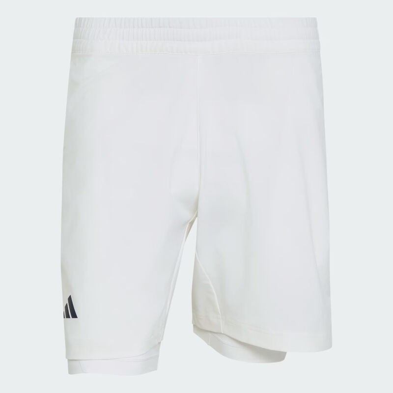 Adidas Tennis Climacool Shorts & Tights Set Mens - White image number 0