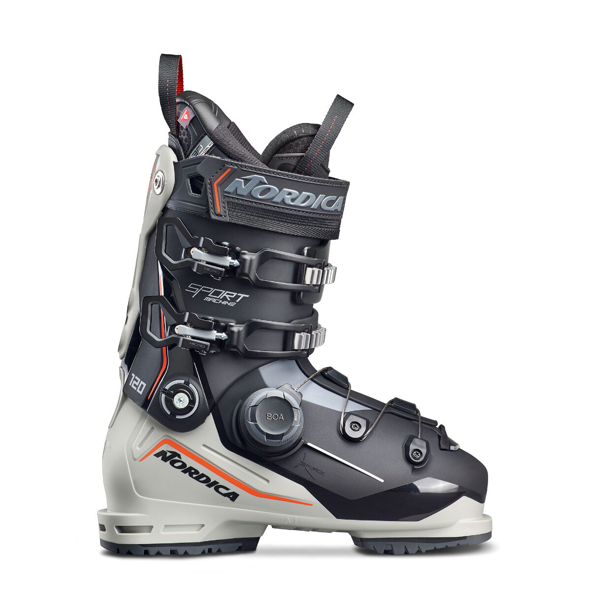 Nordica Men Sportmachine 3 100 Boots, Color: Black/Gray/Red, Size: 24.5 (050T1000N96-24.5) 並行輸入品 Nordica Speedmachine 3 120 Boots - Men\u0027s