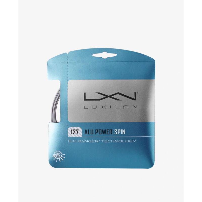 Luxilon ALU Power Spin 127 Tennis String Set image number 0