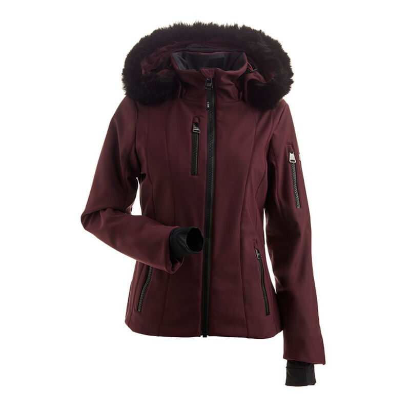 Nils Lillehammer Faux Fur Jacket Womens image number 0