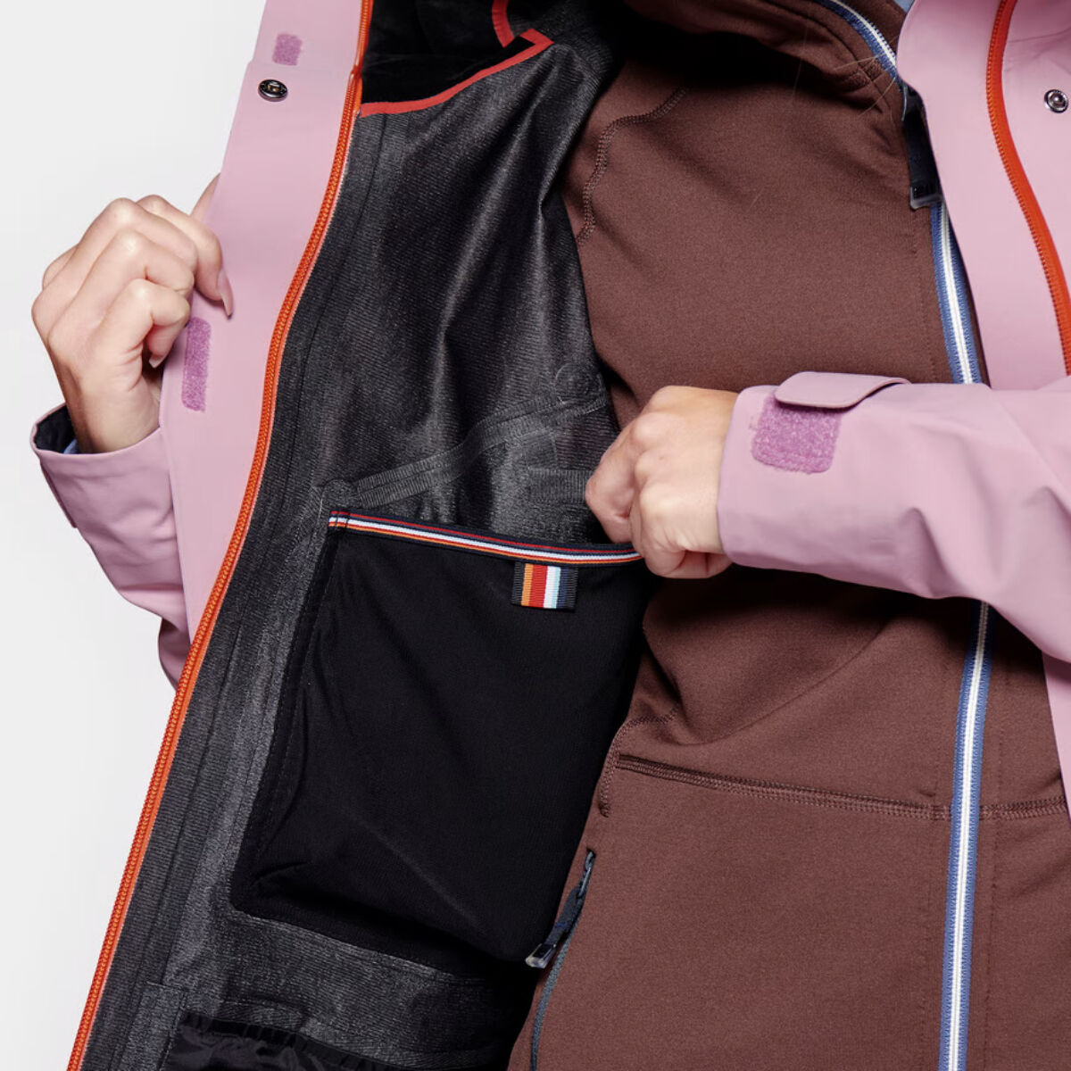 ✨美品✨エレッセ 90s フリースライニングマウンテンパーカ L ピンク スキー ✨美品✨エレッセ 90s フリースライニングマウンテンパーカ L ピンク