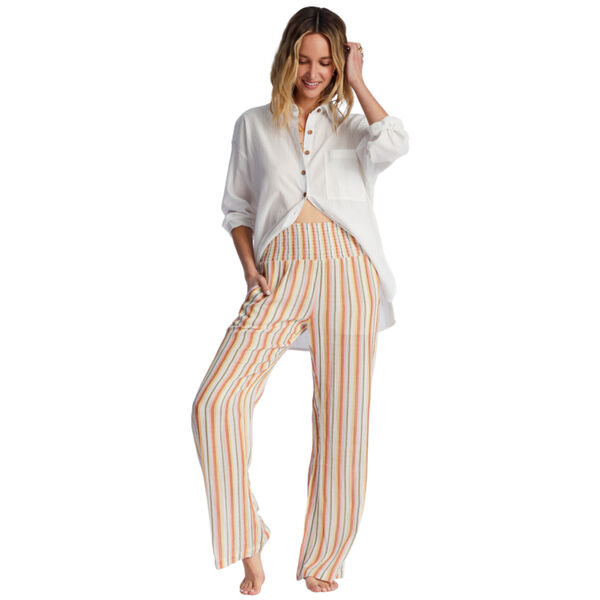 Billabong New Waves 2 Wide Leg Beach Pants Womens