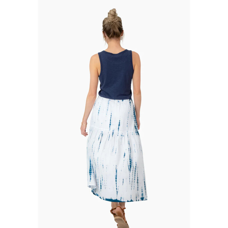 Dylan Hand-Dyed Indigo Maxi Skirt Womens image number 2