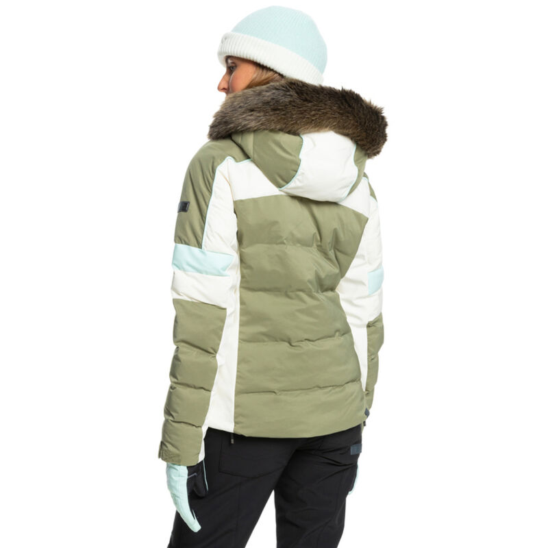 Roxy Snow Blizzard Insulated Snow Jacket Womens image number 4