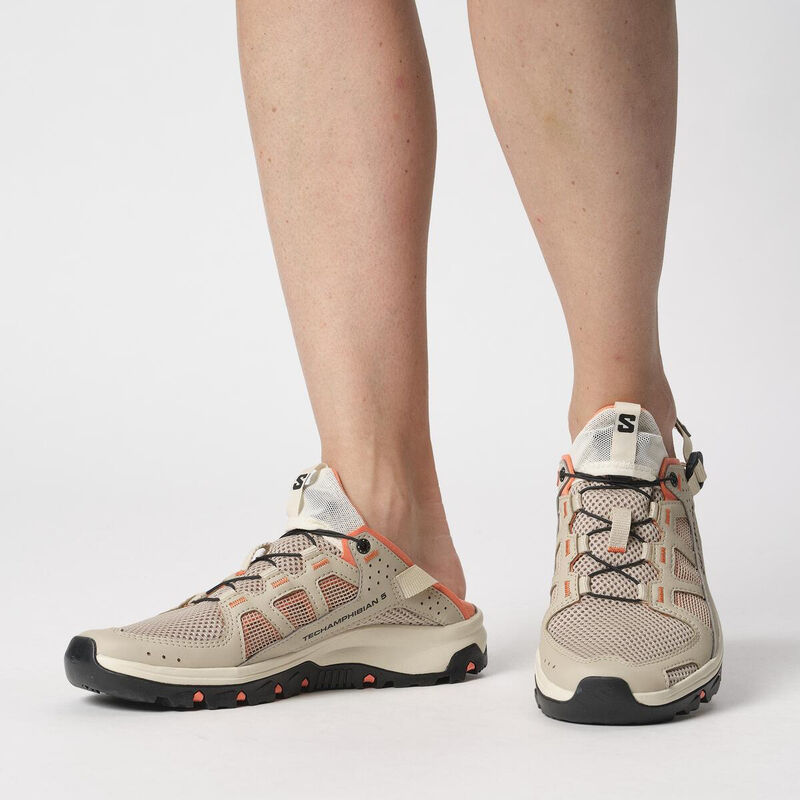 Salomon Techamphibian 5 Hiking Shoes Womens image number 6