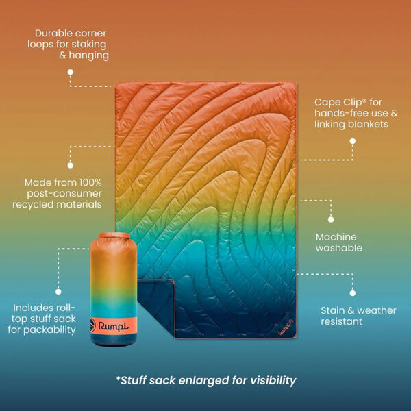 Rumpl Original Puffy Blanket