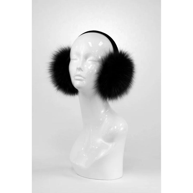 Mitchies Matchings Fox Fur Earmuffs Kids image number 0