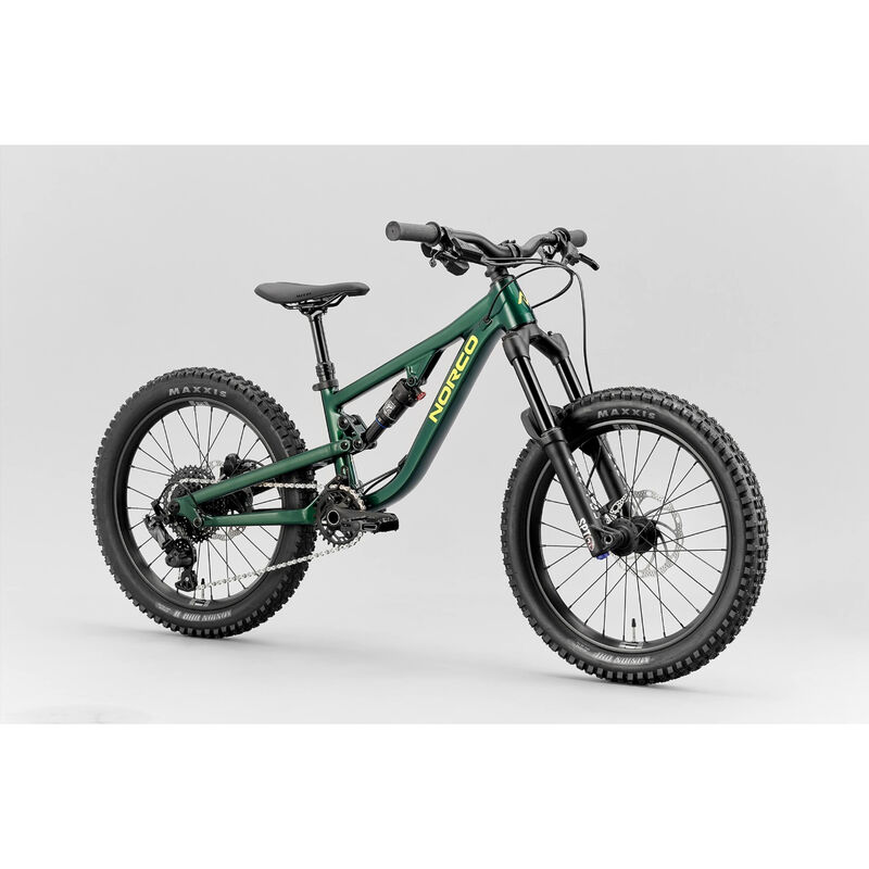 Norco Fluid FS Youth 20 Trail Bike - Dark Metallic Green image number 4