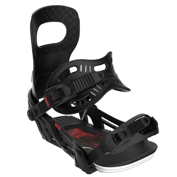Bent Metal Joint Snowboard Bindings