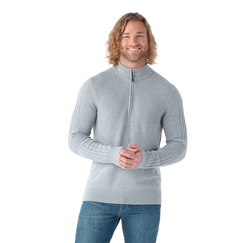 Smartwool Texture Half Zip Sweater Mens image number 1