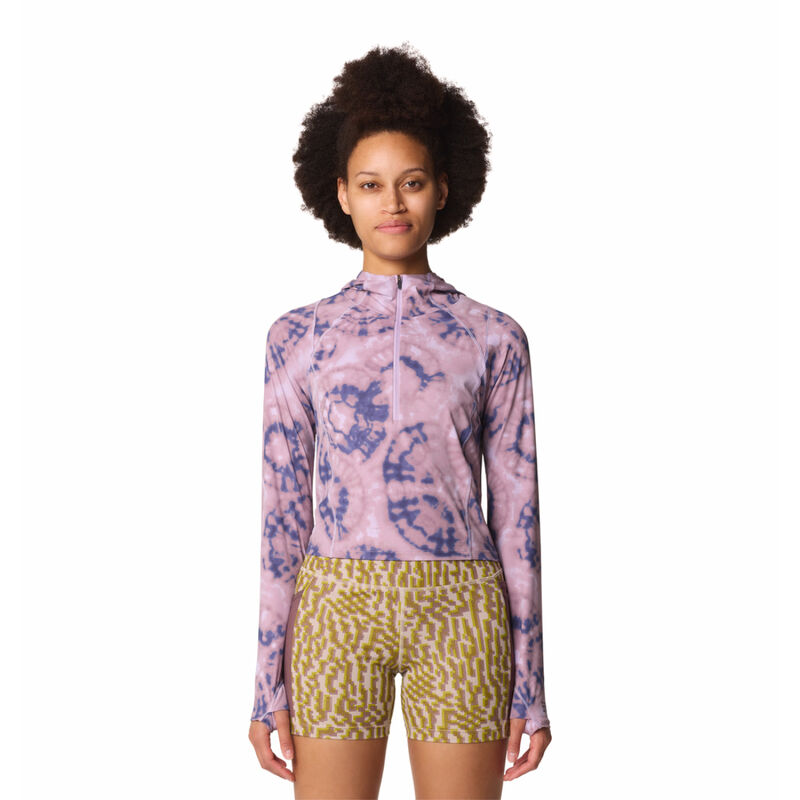 Mountain Hardwear Crater Lake Crop Zip Top Womens image number 0