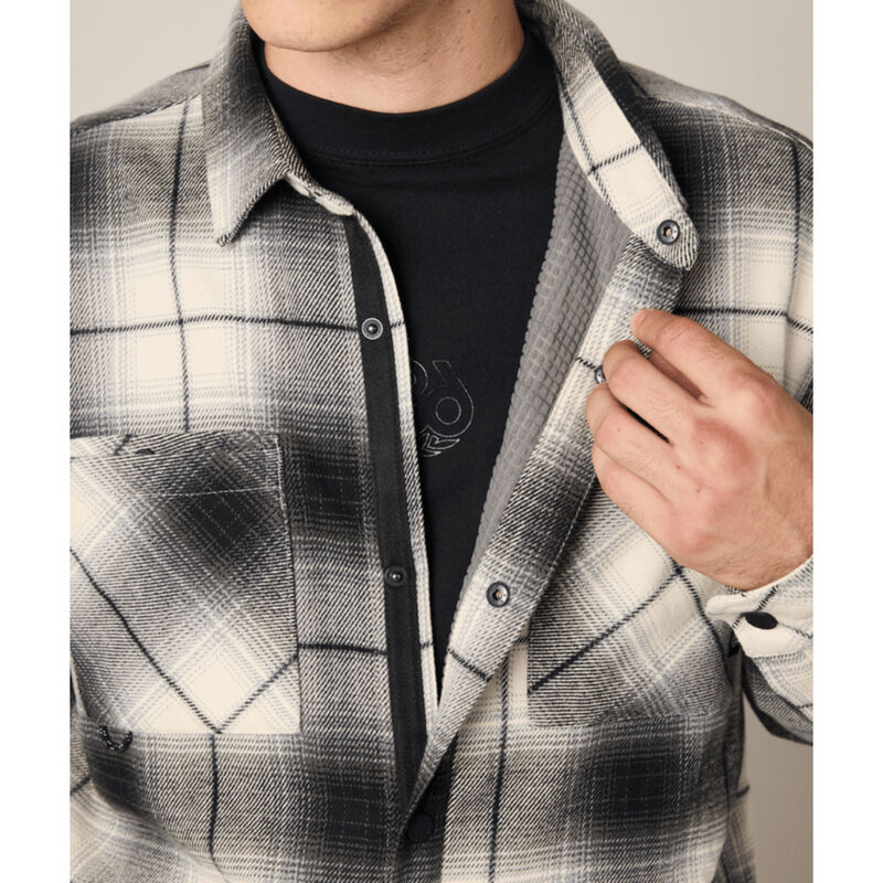 686 Heat Grid Flannel Mens image number 5
