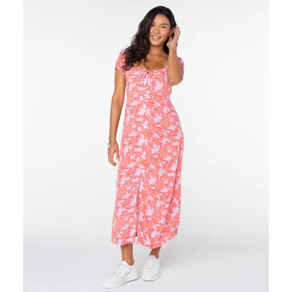 Roxy Shelley Coast Midi Dress Womens