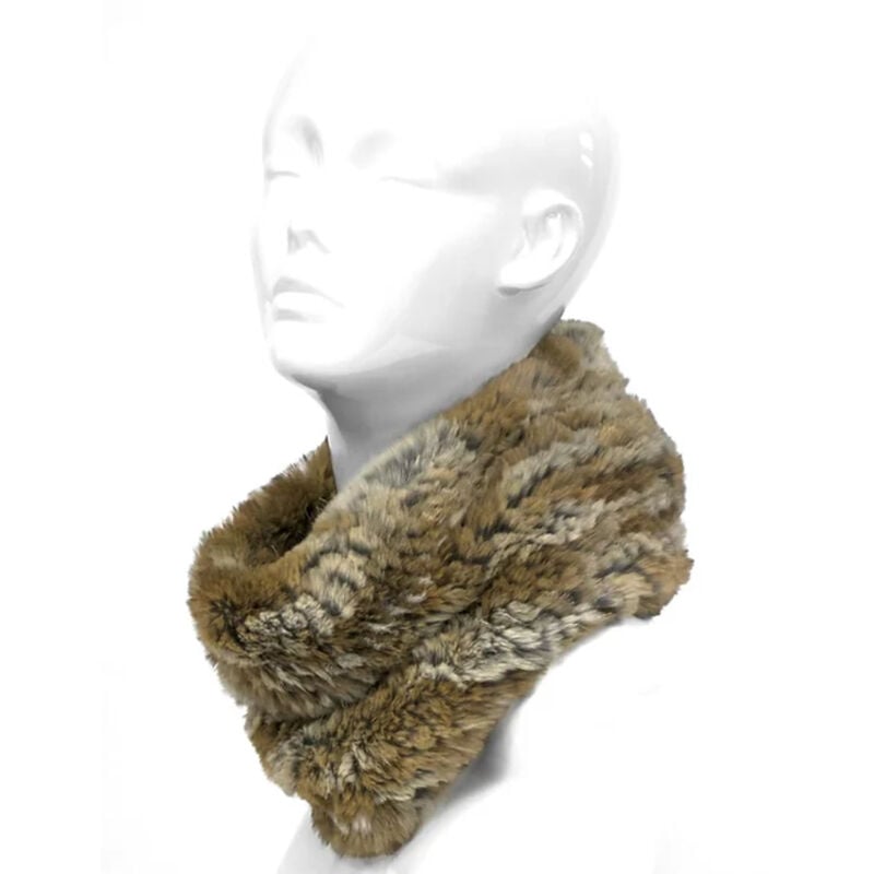 Mitchies Rabbit Knot Neck Warmer Womens image number 0