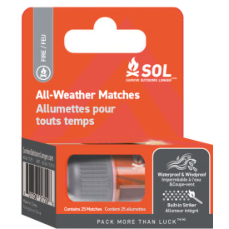 Adventure Medical SOL All Weather Matches image number 2