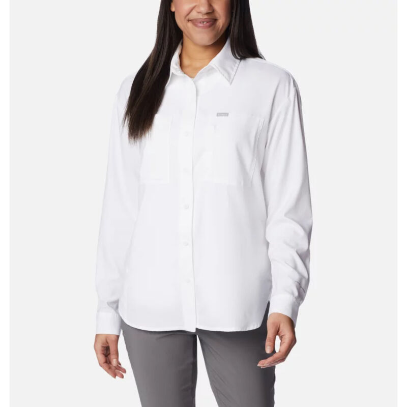 Columbia Silver Ridge Utility Long Sleeve Shirt Womens image number 0