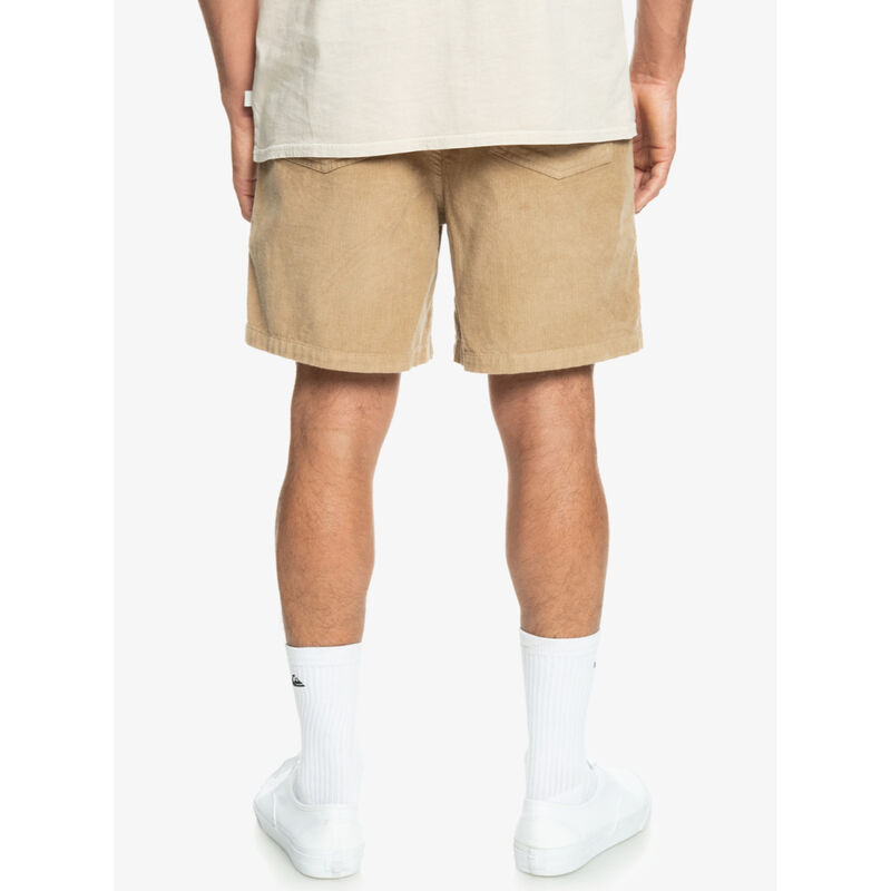 Quiksilver Taxer Cord Shorts Mens image number 4