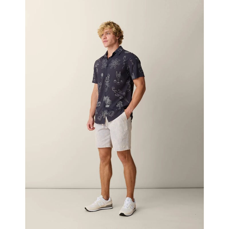 Baja Llama Desert Martians Button Up Shirt Mens image number 3